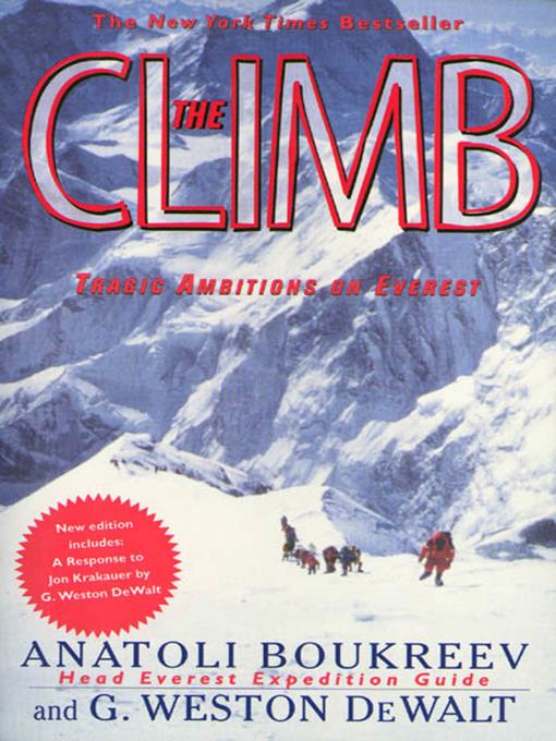 Title details for The Climb by Anatoli Boukreev - Available
